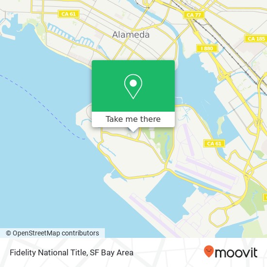 Mapa de Fidelity National Title