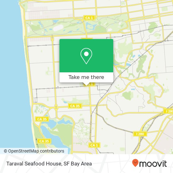 Mapa de Taraval Seafood House