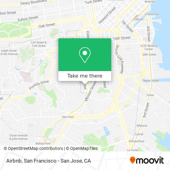 Airbnb map