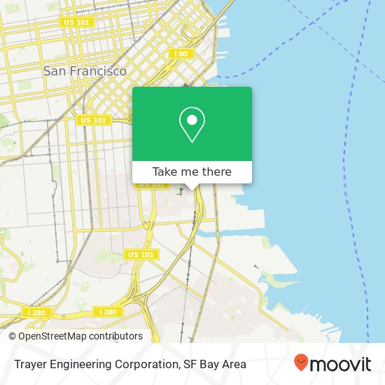 Trayer Engineering Corporation map