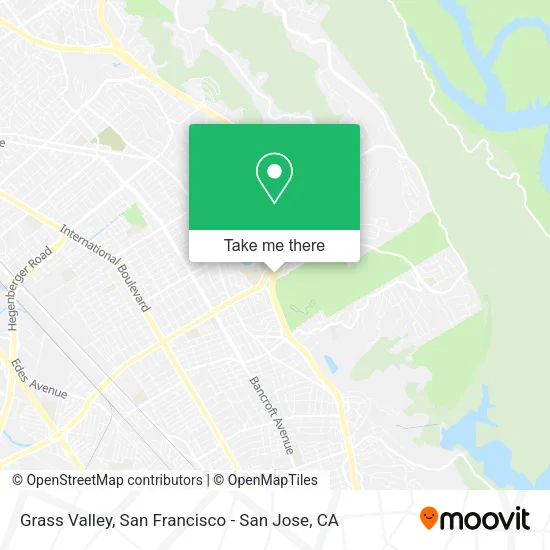 Mapa de Grass Valley