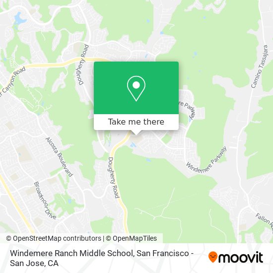 Windemere Ranch Middle School map