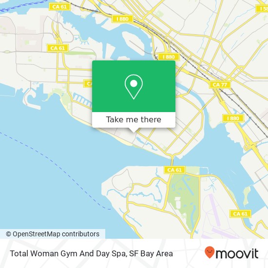 Total Woman Gym And Day Spa map