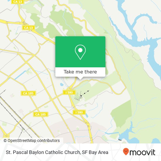 St. Pascal Baylon Catholic Church map