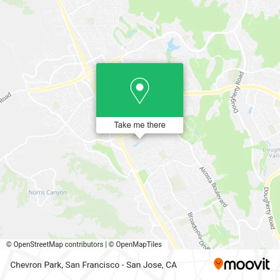 Mapa de Chevron Park
