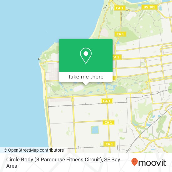 Circle Body (8 Parcourse Fitness Circuit) map