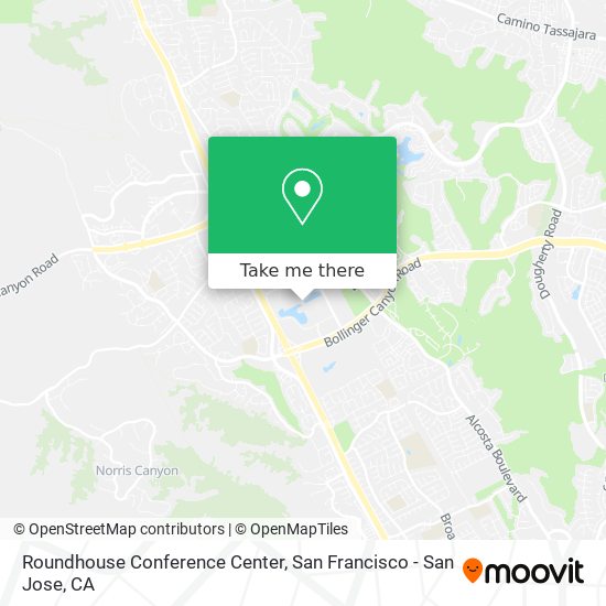 Roundhouse Conference Center map
