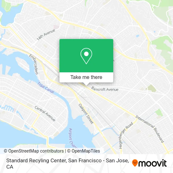 Standard Recyling Center map