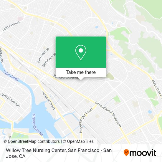 Willow Tree Nursing Center map