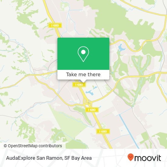 AudaExplore San Ramon map