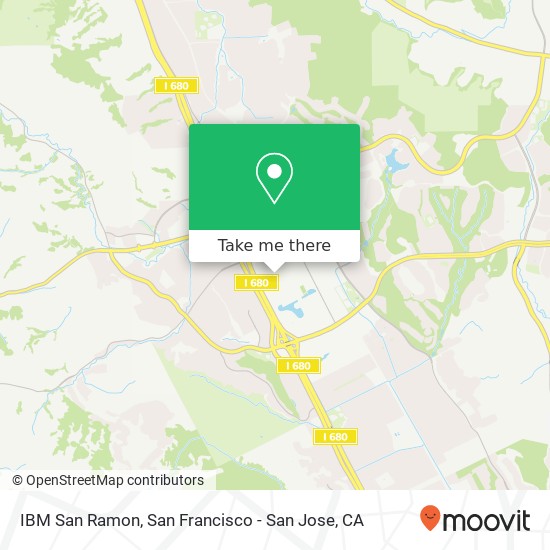 IBM San Ramon map
