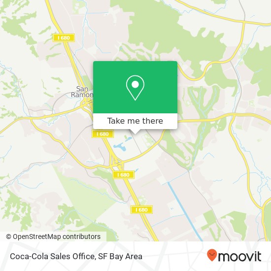 Coca-Cola Sales Office map