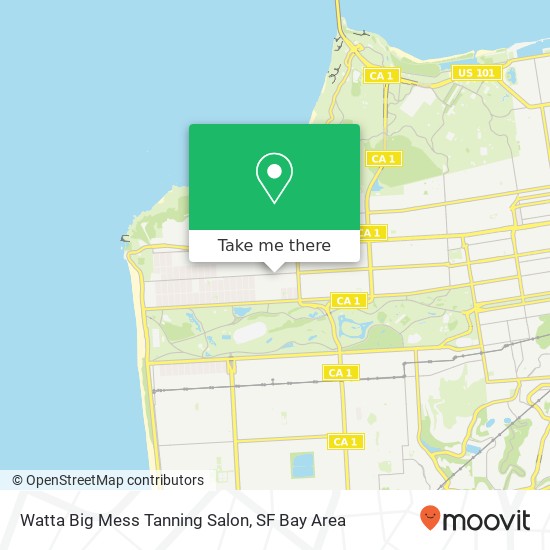 Watta Big Mess Tanning Salon map