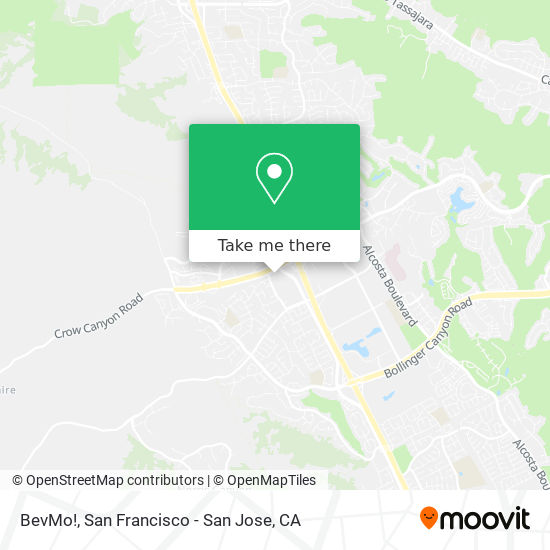 BevMo! map