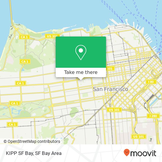 KIPP SF Bay map