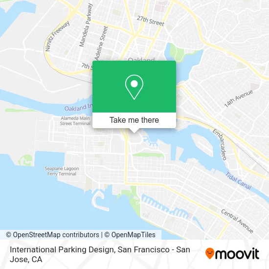 International Parking Design map