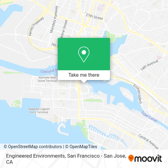 Engineered Environments map