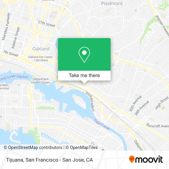 Tijuana map