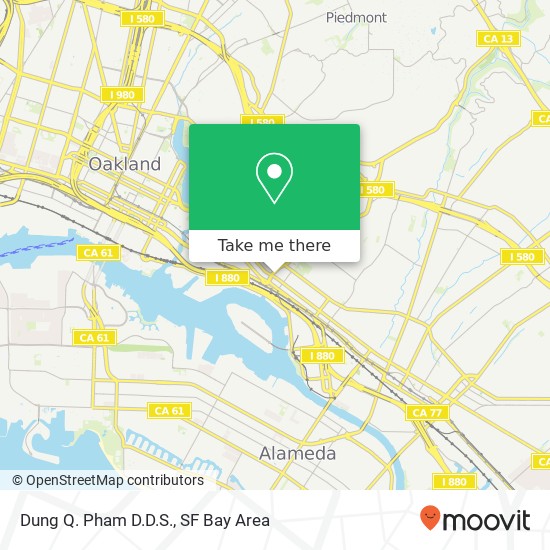 Dung Q. Pham D.D.S. map