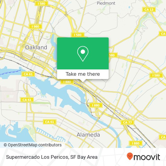 Supermercado Los Pericos map