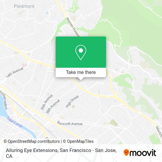 Alluring Eye Extensions map