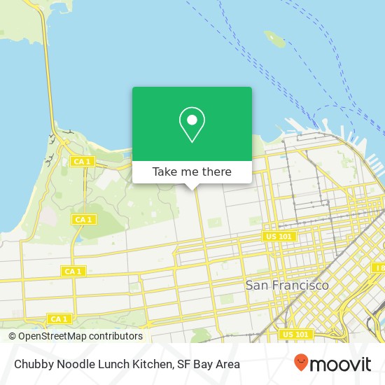 Mapa de Chubby Noodle Lunch Kitchen