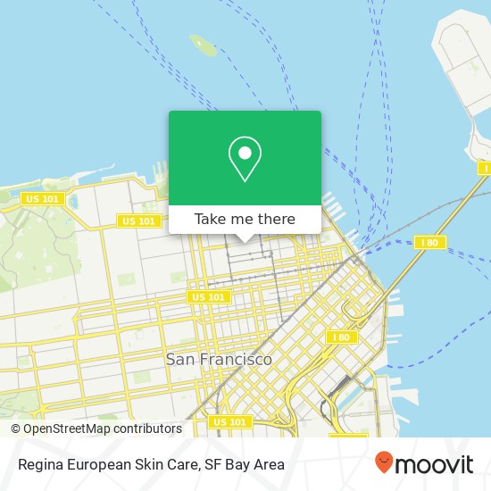 Regina European Skin Care map