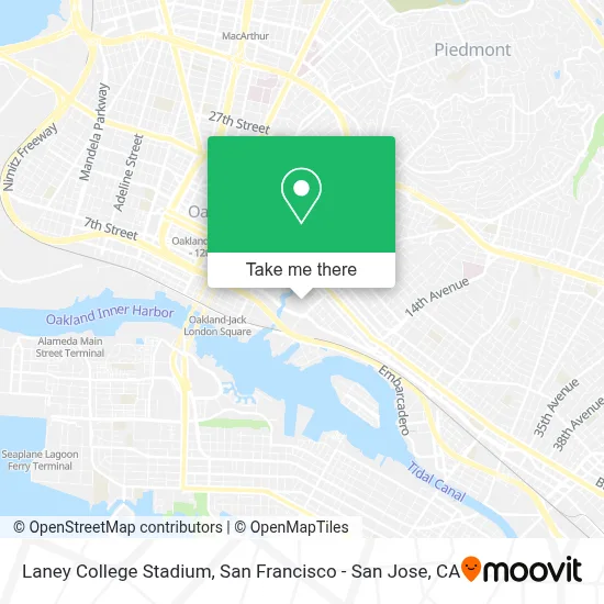 Laney College Stadium map