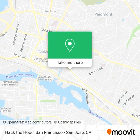 Hack the Hood map