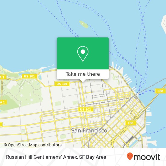 Mapa de Russian Hill Gentlemens' Annex