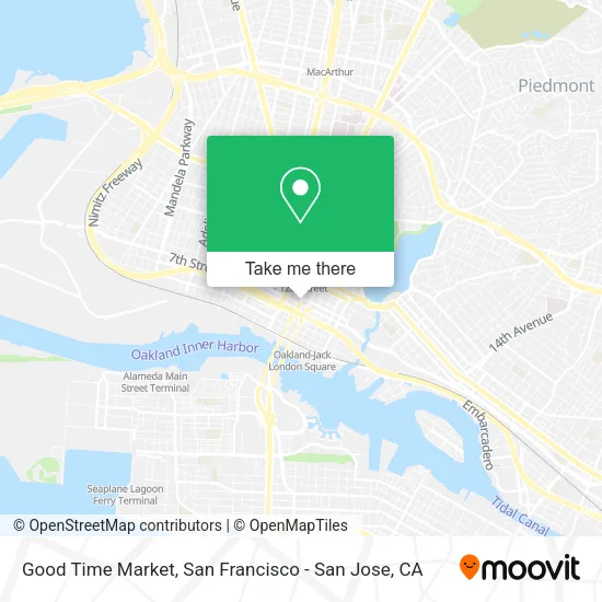 Mapa de Good Time Market
