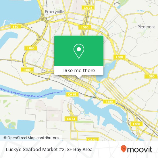 Mapa de Lucky's Seafood Market #2