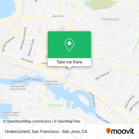 Undercurrent map