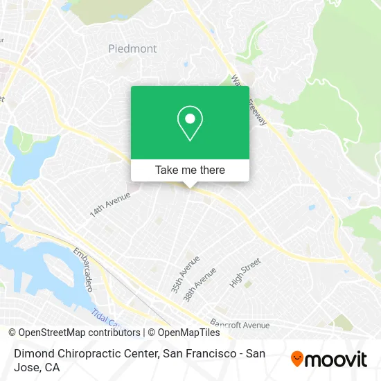 Dimond Chiropractic Center map