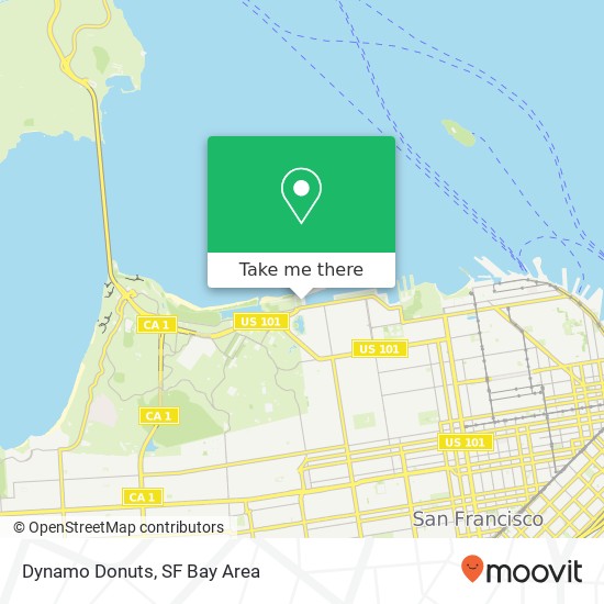 Dynamo Donuts map