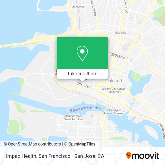 Impac Health map