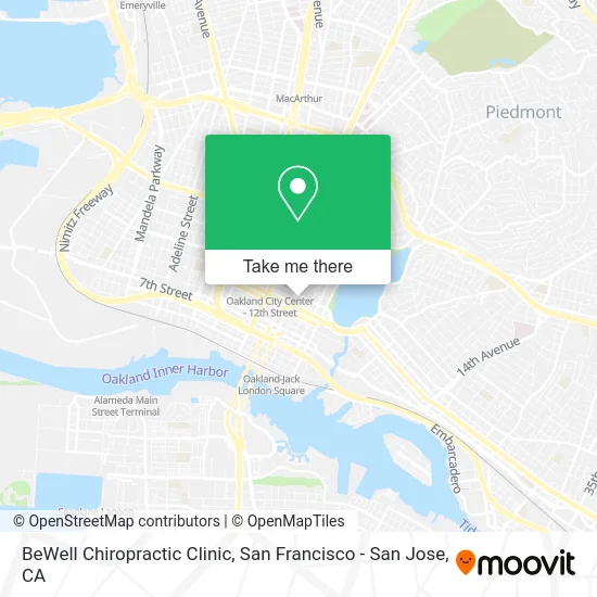 BeWell Chiropractic Clinic map