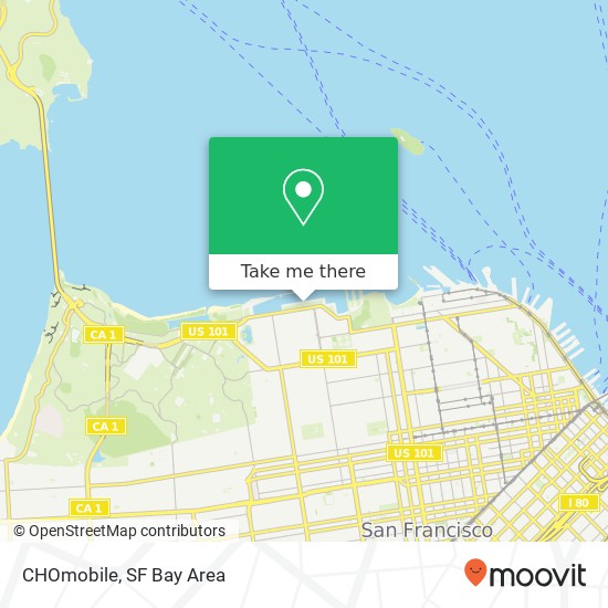 CHOmobile map