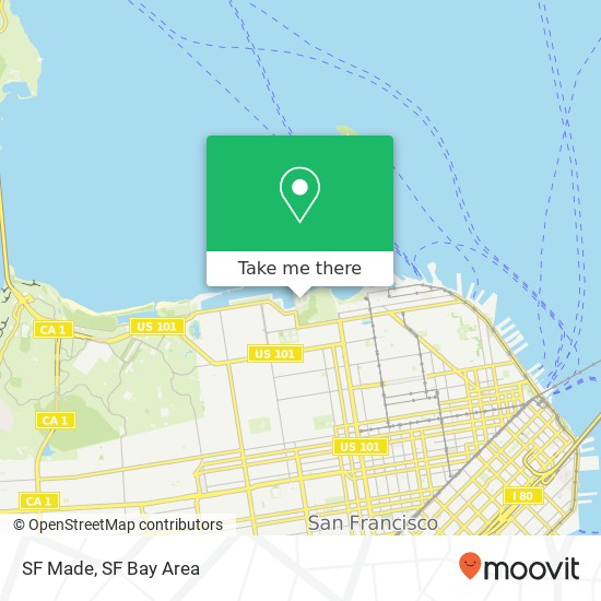 SF Made map