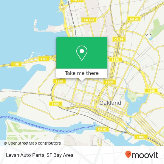 Mapa de Levan Auto Parts