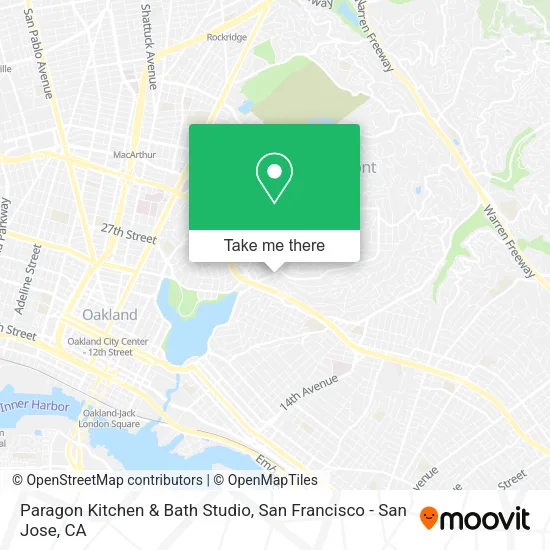 Paragon Kitchen & Bath Studio map