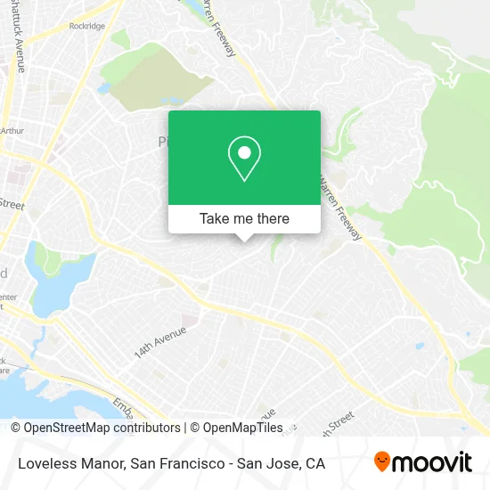 Loveless Manor map