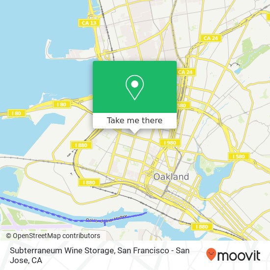 Subterraneum Wine Storage map