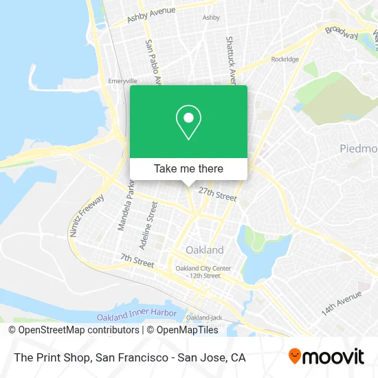 The Print Shop map