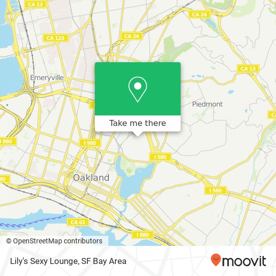 Mapa de Lily's Sexy Lounge