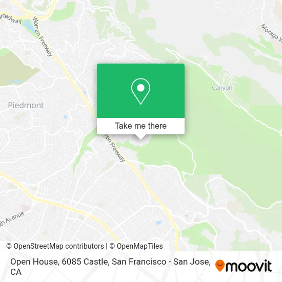 Open House, 6085 Castle map