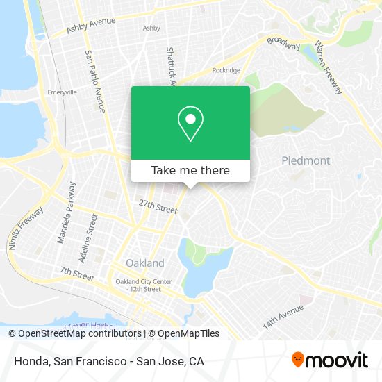 Honda map