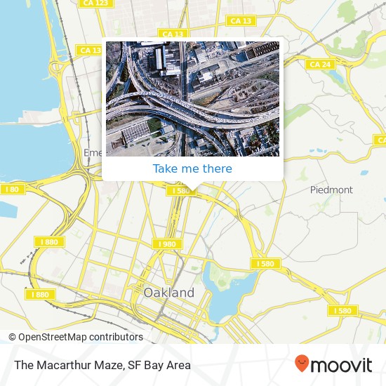 Mapa de The Macarthur Maze