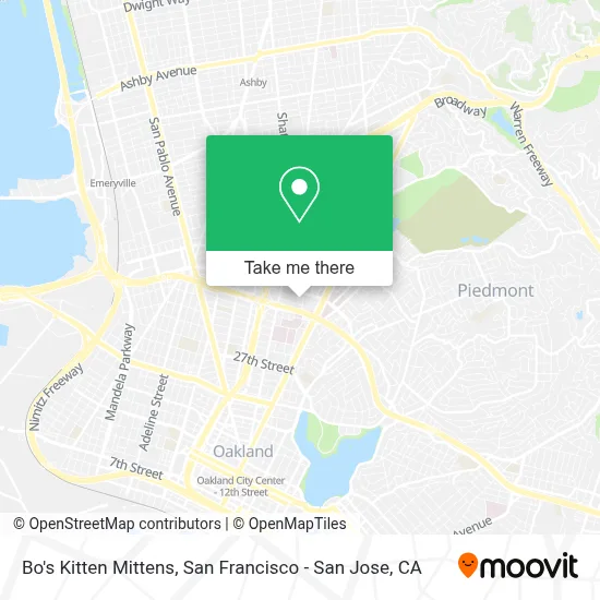 Bo's Kitten Mittens map
