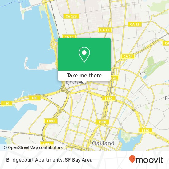 Bridgecourt Apartments map